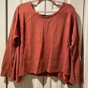 EUC Free People Flowy Long Sleeve Shirt XS